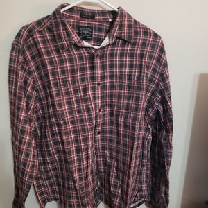 Lucky brand mens button down casual shirt
